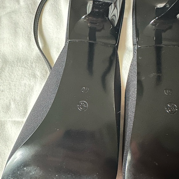 NIB The Row Buckle Sling Crepe de Chine Sandals - Picture 8 of 12